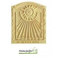 Le Cadran solaire de Jardin, horloge solaire en pierre reconstituée brut