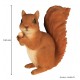 Lot de 2 écureuils, 14 cm, animal en résine, décoration de jardin, Riviera, achat, vente, pas cher