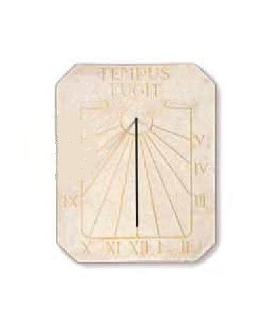 Le Cadran solaire de Jardin, horloge solaire en pierre reconstituée LATINO