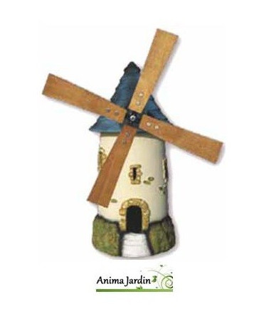 Moulin de jardin, ARDOISE, décoration de jardin, 72cm, achat pas cher,