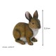 Lapin, 22 cm, animal en poly-résine, décoration du jardin, achat, vente, pas cher