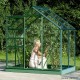 Serre Jardin Aluminium Venus 2500 en verre trempé, 2,50m2, Lams, achat