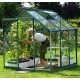 Serre Jardin Aluminium Venus 3800 en verre trempé, 3,80 m², Lams, achat