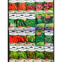 Lot de 20 sachets de graines, légumes, potager, jardin ouvrier, Sanrival, pas cher, économique