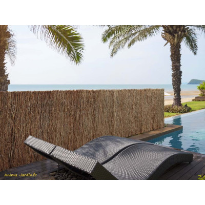 Brise-vue, Triobruc Extra, occultation 100%, triple couches, brande de bruyère, fibre de coco, Nortène, achat