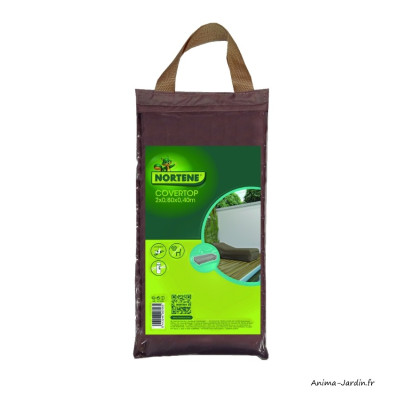 Housse de qualité pour chaise longue, 200 x 80 cm, housse étanche, Nortene, pas cher, achat