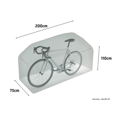 Housse de qualité pour protection vélo, 200 x 75 cm, housse étanche, Nortene, pas cher, achat