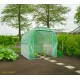 Serre tunnel maraîcher, 4 m², housse renforcée, serre de jardin, protection froid, potager, pas cher, Nature, achat