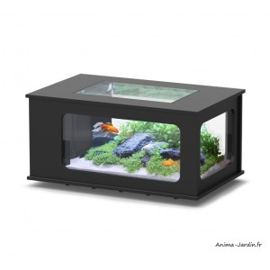 Aquarium, Aquatable, capacité 177L, inclus éclairage et filtre, Aquatlantis, achat, pas cher