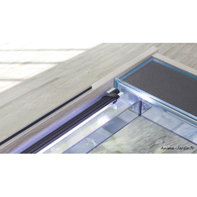 Aquarium, Aquatable, capacité 177L, inclus éclairage et filtre, Aquatlantis, achat, pas cher