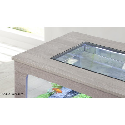 Aquarium, Aquatable, capacité 177L, inclus éclairage et filtre, Aquatlantis, achat, pas cher