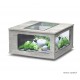 Aquarium, Aquatable, 100x100 cm, capacité 307L, inclus éclairage et filtre, Aquatlantis, achat, pas cher