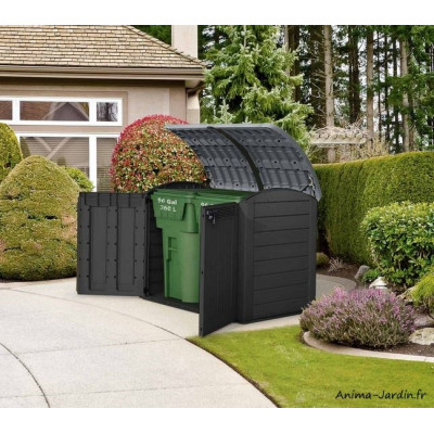 Coffre de rangement extérieur, résine, 2000L, multifonctions, Ultra Woodland, protection, rangement, achat, pas cher