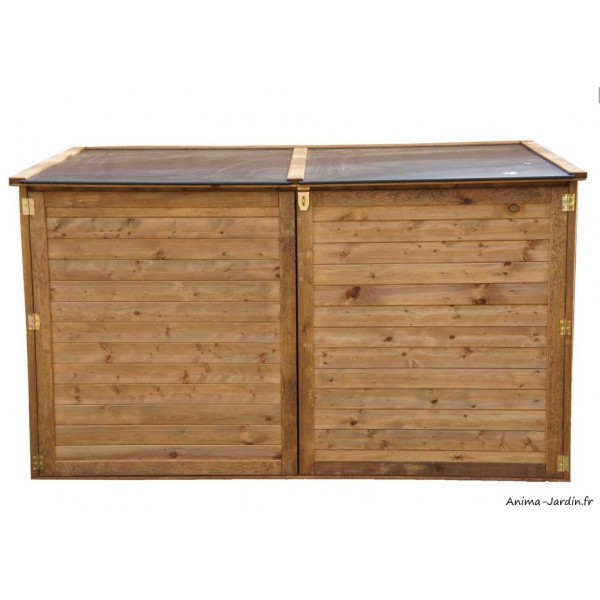 Coffre de rangement extérieur, en bois, autoclave, multifonctions,  Trocadéro, coffre de jardin, achat, pas cher