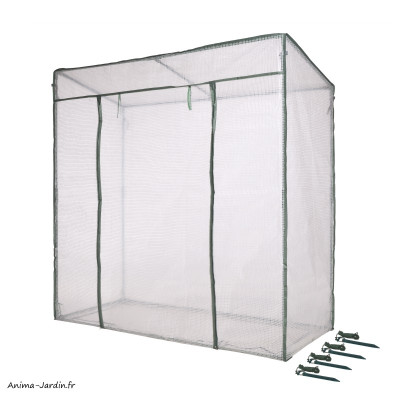 Serre à tomates de jardin, housse renforcée, potager, protection froid, achat, pas cher, Nature