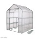 Serre de jardin souple, 2m², étagères, housse renforcée, serre pas cher, Nature, achat