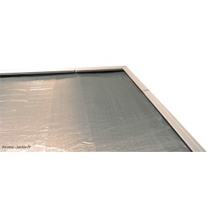 Membrane de toit auto-adhésive, revêtement de toit, gris argent, rouleau de 5m²,  Weka, achat, pas cher