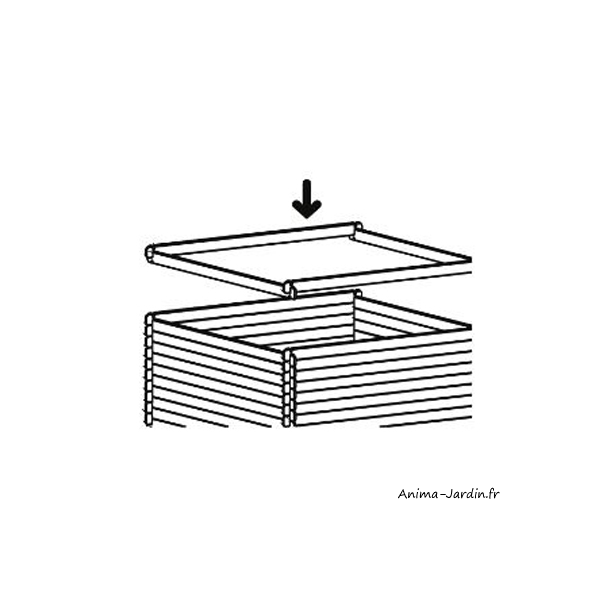 Madriers supplémentaires, épaisseur 28mm, pour abri Solid, achat, pas cher