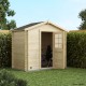 Abri de jardin en bois, Victoria 3,7m², 19 mm, avec toit en feutre bitumeux, rangement, Forest-Style, achat, pas cher