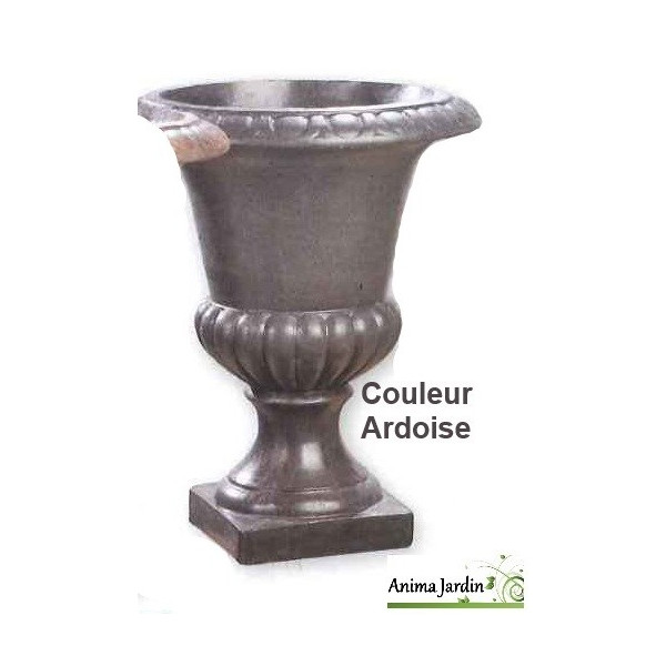 Coupe haute Médicis en béton ciré Grandon, achat/vente, hauteur 51 cm