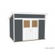 Abri de jardin en bois, 225, 8,7 m², parois 21mm, avec porte coulissante, Weka, achat, pas cher