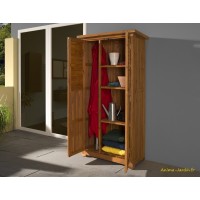 Armoire de rangement, 195, armoire de balcon, remise à outil, terrasse, Weka, achat, pas cher