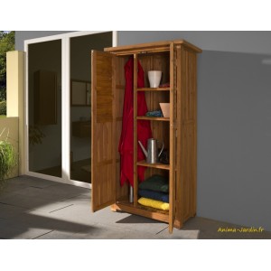 Armoire de rangement, 195, armoire de balcon, remise à outil, terrasse,  Weka, achat, pas cher