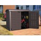 Coffre de rangement multifonction 1200 L, abri vélo, cache-poubelles, Duramax, résine, coffre de jardin, BGS, achat, pas cher