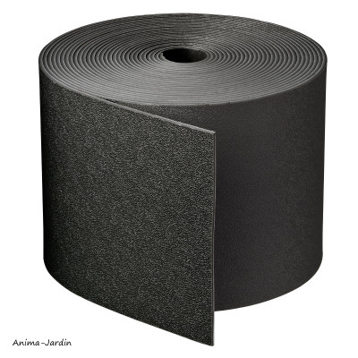 Bordure de jardin, gris, polyéthylène recyclé, flexible, bordure gazon, allée, pieds d'arbres, Nature Jardin, achat, pas cher