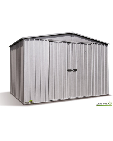 Abri de jardin Métal gris Madeira, rangement 11 m²  ZA30372RK, pas cher, achat/vente