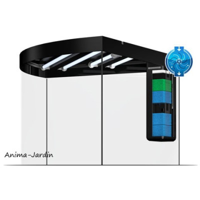 Aquarium Trigon 350 LED, aquarium d'angle, 350 Litres, kit complet, éclairage, filtre, pompe, Juwel, achat, pas cher