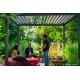 Pergola Bioclimatique, Ombréa, 3,00 x 3,00 m, aluminium, lames orientables, achat, pas cher