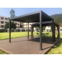 Pergola Bioclimatique, Ombréa, 3,00 x 3,00 m, aluminium, lames orientables, achat, pas cher