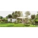 Pergola Bioclimatique, Ombréa, 3,00 x 3,00 m, aluminium, lames orientables, achat, pas cher