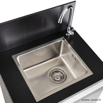 Evier, Fidgi, avec meuble de rangement deux portes, Cook'in Garden, achat, vente, pas cher