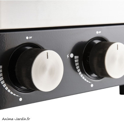 Plancha FINESTA 3 brûleurs avec capot, gaz, 75 cm,  Cook'in Garden, achat, pas cher