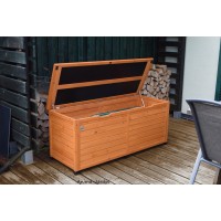 Coffre de rangement, 150 cm, coffre de balcon, jardin, remise à outil, terrasse, Weka, achat, pas cher