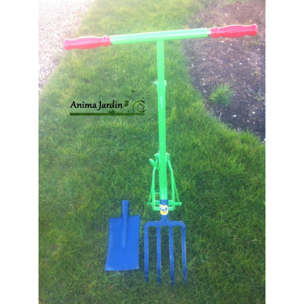 Fourche et bêche automatiques, sans efforts, retournez la terre sans mal de dos, achat/vente