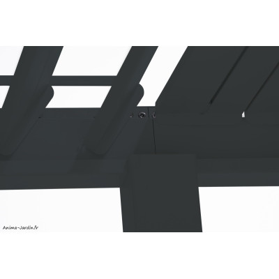 Pergola Bioclimatique, Ombréa, 3,00 x 6,00 m, aluminium, lames orientables, achat, pas cher