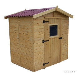 Petit abri de jardin en bois, 16 mm, 2,43 m², Foresta, achat, vente, pas cher