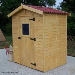 Petit abri de jardin en bois, 16 mm, 2,43 m², Foresta, achat, vente, pas cher