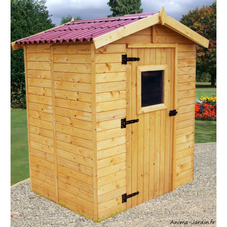 Petit abri de jardin en bois, 16 mm, 2,43 m², Foresta, achat, vente, pas cher