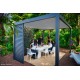 Pergola Bioclimatique, Ombréa, 3,00 x 4,00 m, aluminium, lames orientables, achat, pas cher