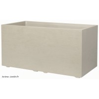 Muret Gravity Mastic 79, 78,5 x 39 cm, Deroma, jardinière avec réserve d'eau, achat