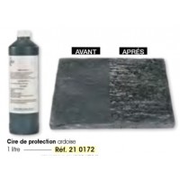 Cire ardoise, bouteille de 1L, cire de protection, Grandon, achat