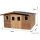 Abri de jardin en bois THT, 28 mm, 11,72 m², double pente, achat, pas cher