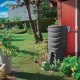 Récupérateur d'eau de pluie, Récup'o, 350 L, Gris anthracite, avec kit collecteur, EDA, achat, pas cher