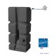 Récupérateur d'eau de pluie, Récup'Eco, 310 L, Décor Tressé, gris anthracite, avec collecteur, EDA, achat