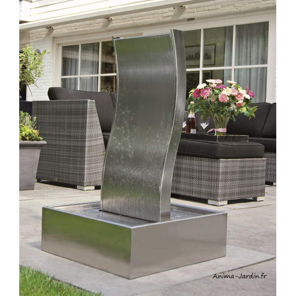 Fontaine moderne et design pour extérieur et intérieur, Ganova, Ubbink