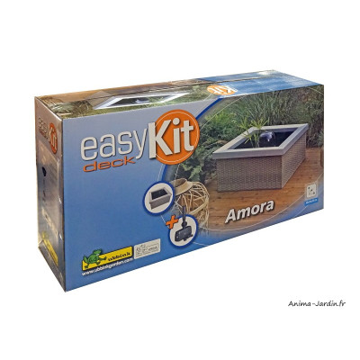 Bassin moderne au contour tressé, Amora, Ubbink, achat, pas cher